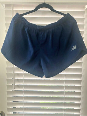 New Balance Women's Athletic Shorts in Navy Blue Like New